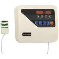 Sauna Heater Set with Sauna Control Panel - 8 kW - 30 to 110 °C - LED display - stainless steel baffle plate