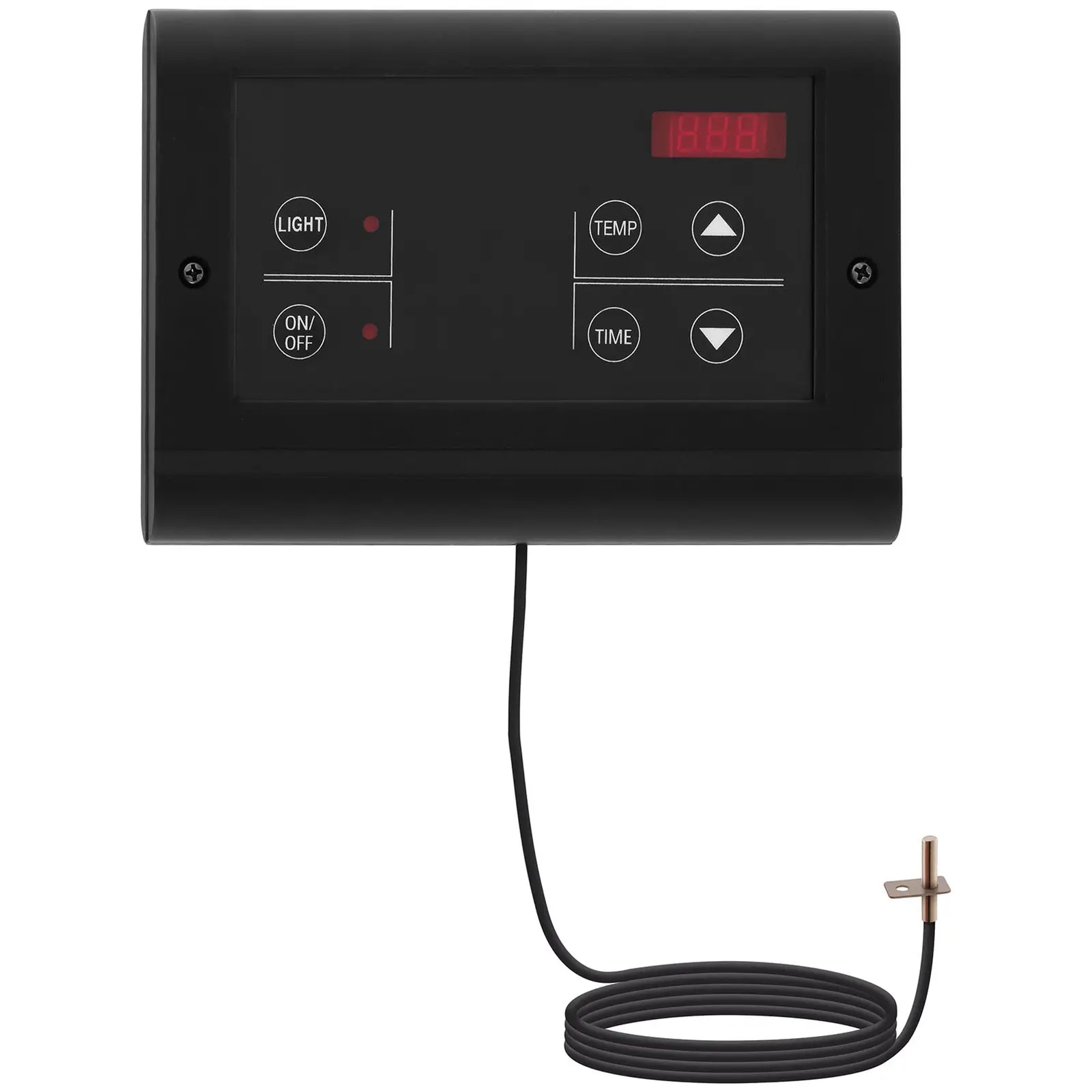Kontrolpanel med LED og 20 kg saunasten - tilbehør til Uniprodo saunaovne
