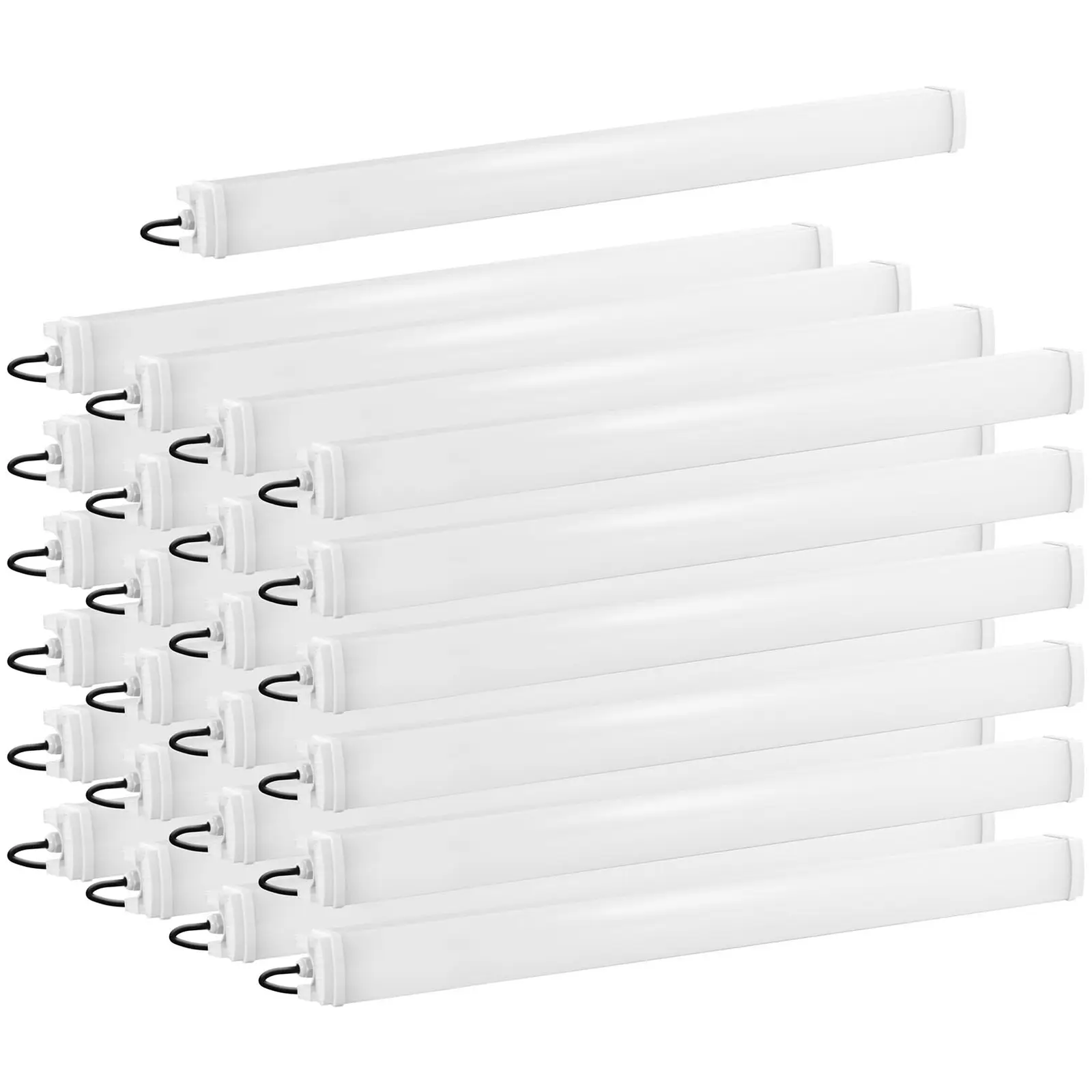 Vanntett LED-lysrør - Sett med 25 stk. - 40 B - 120 cm - 4400 lm - 6000-6500 K