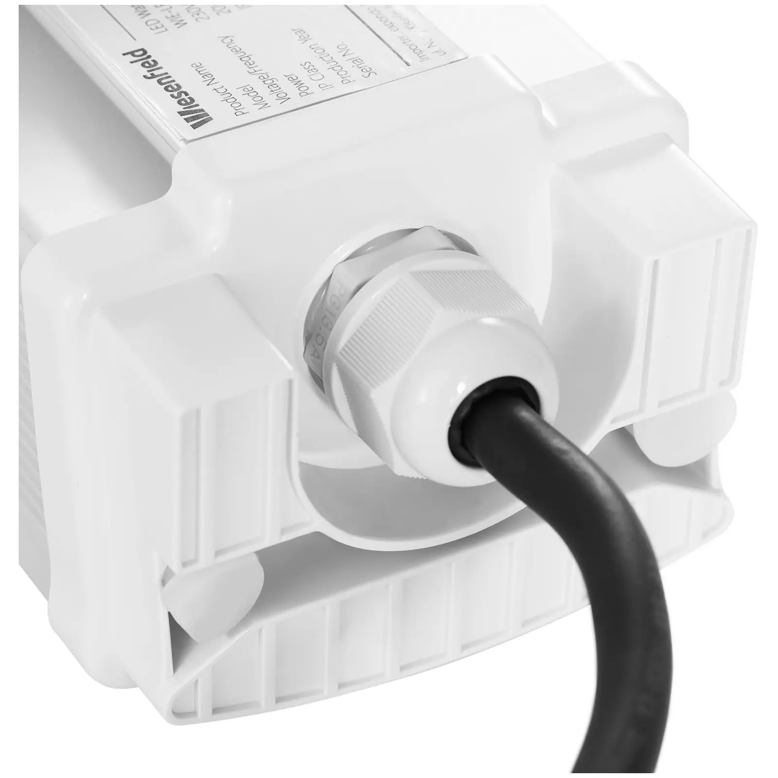 Réglette LED étanche - Lot de 10 - 20 W - 60 cm - 2 200 lm - 6000-6500 K (Couleur(s): Blanc)