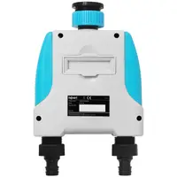 Programador de riego con sensor de humedad - 2 salidas - Duración: 5 s - 360 min - Frecuencia hasta 7 días