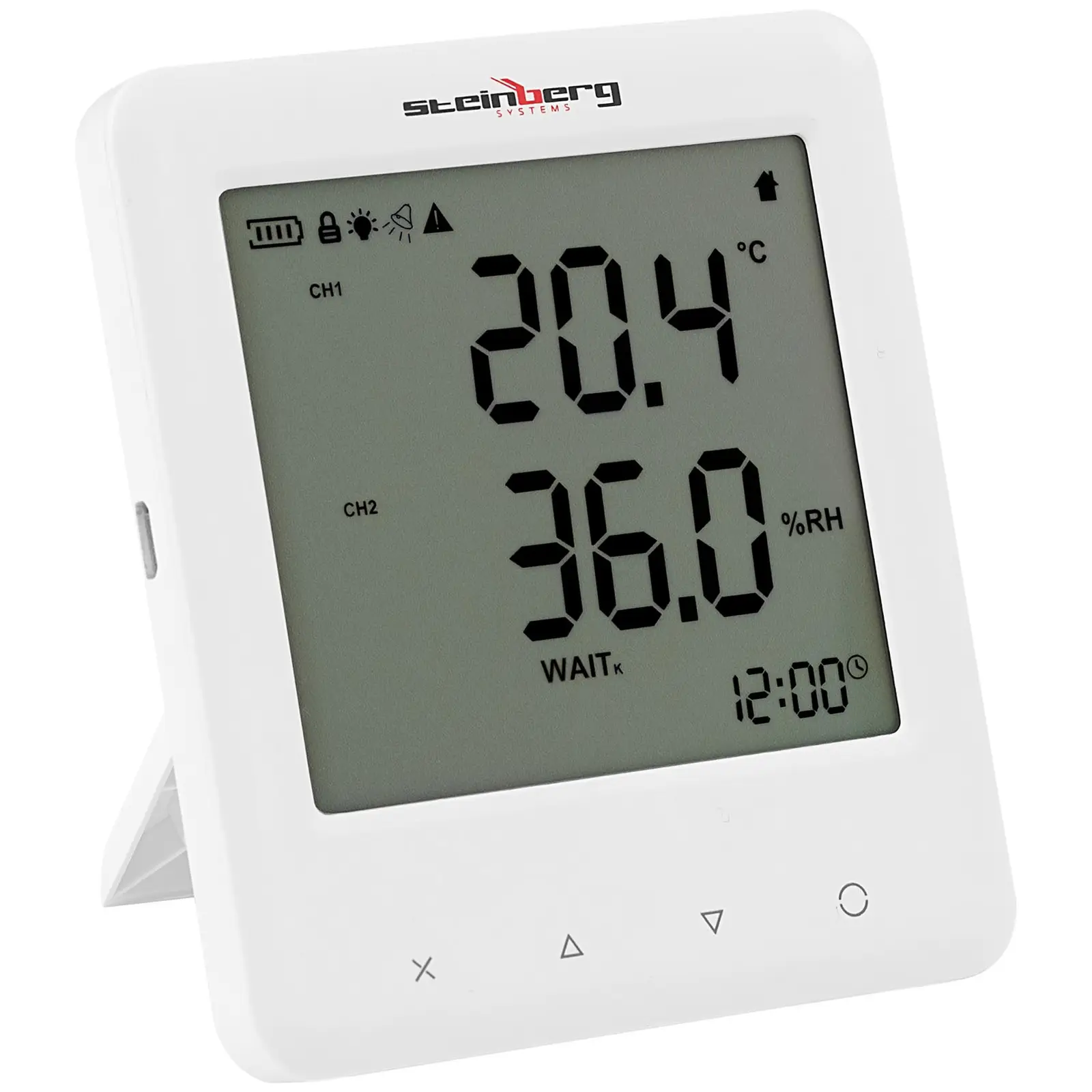 Medidor de CO2 com um sensor externo - incluindo temperatura e humidade
