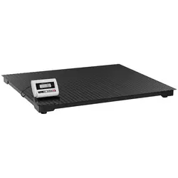 Kit Balança de chão com rampa - 5000 kg / 2 kg - LCD - bateria 10 h