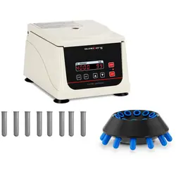 Labor centrifuga készlet - 8 x 15 ml - RCF 1880 xg szögrotorral 12 x 5 ml