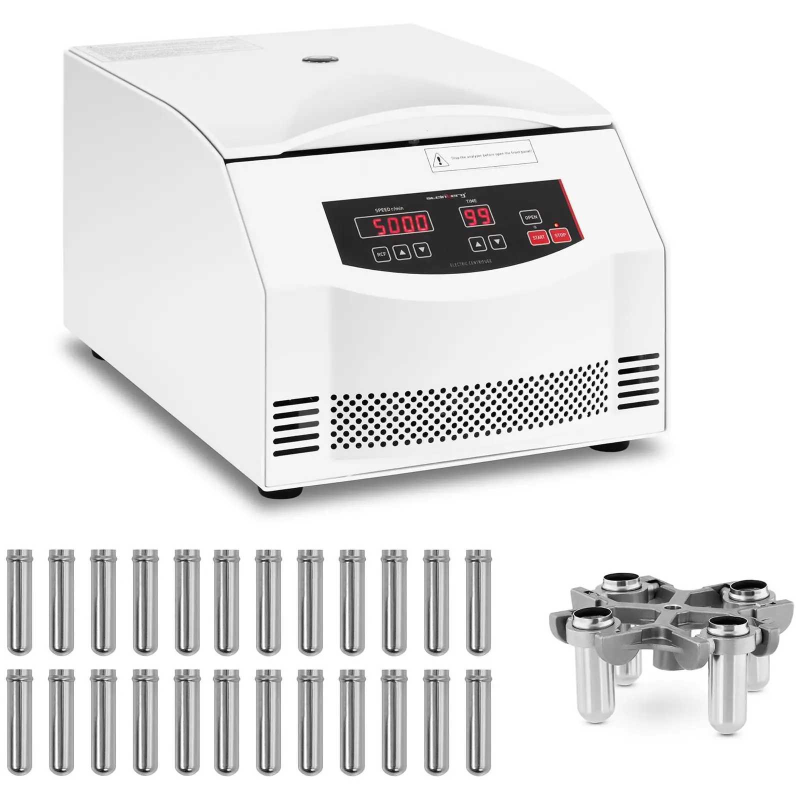 Set Tischzentrifuge - 24 x 10 ml - RZB 4730 xg mit Ausschwingrotor 4 x 50 ml