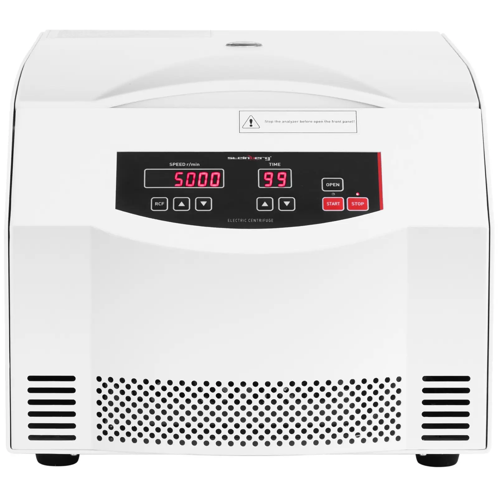 Kit Centrifugeuse de laboratoire - 4 x 250 ml - FCR 4 420 xg - Avec rotor libre - 32 x 10 ml - Et 8 adaptateurs 10 ml vers 5 ml (Minuterie: Oui)