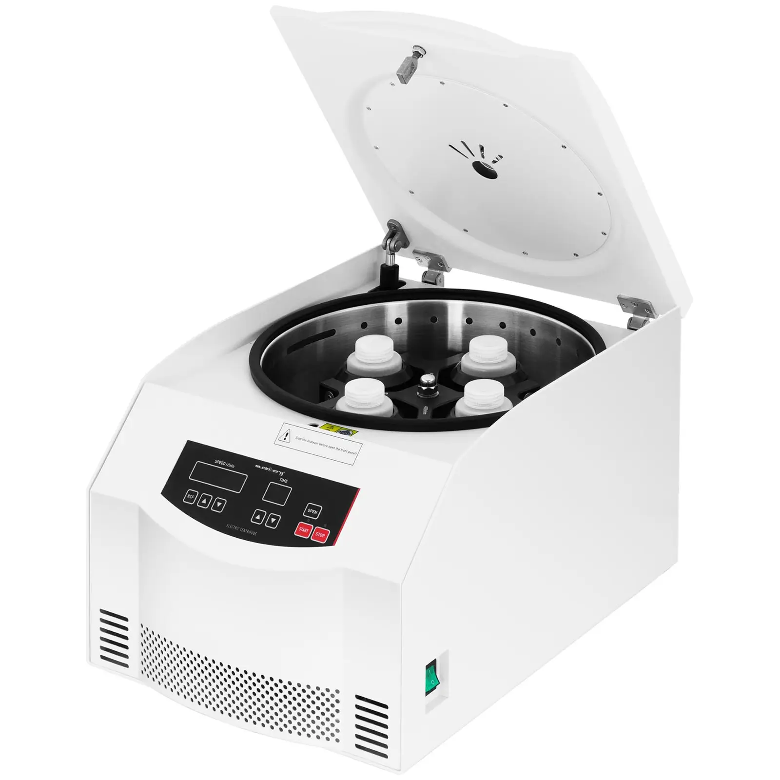 Asztali centrifuga készlet - 4 x 250 ml - RCF 4420 xg 32 x 10 ml-es lengőrotorral és 8 db 10–5 ml-es adapterrel
