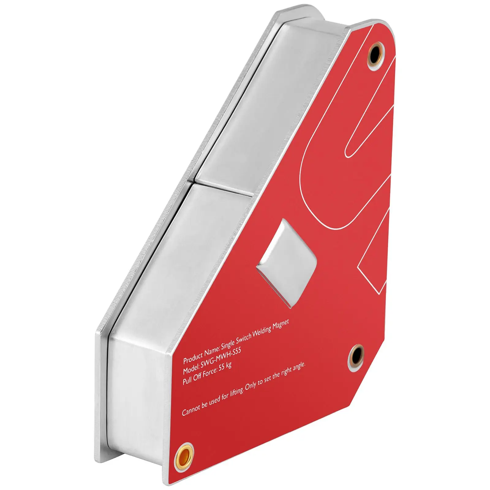 Svejsemagnet - 3 stk. - 45/90/135° - 55/75 kg (Plasma: Nej)