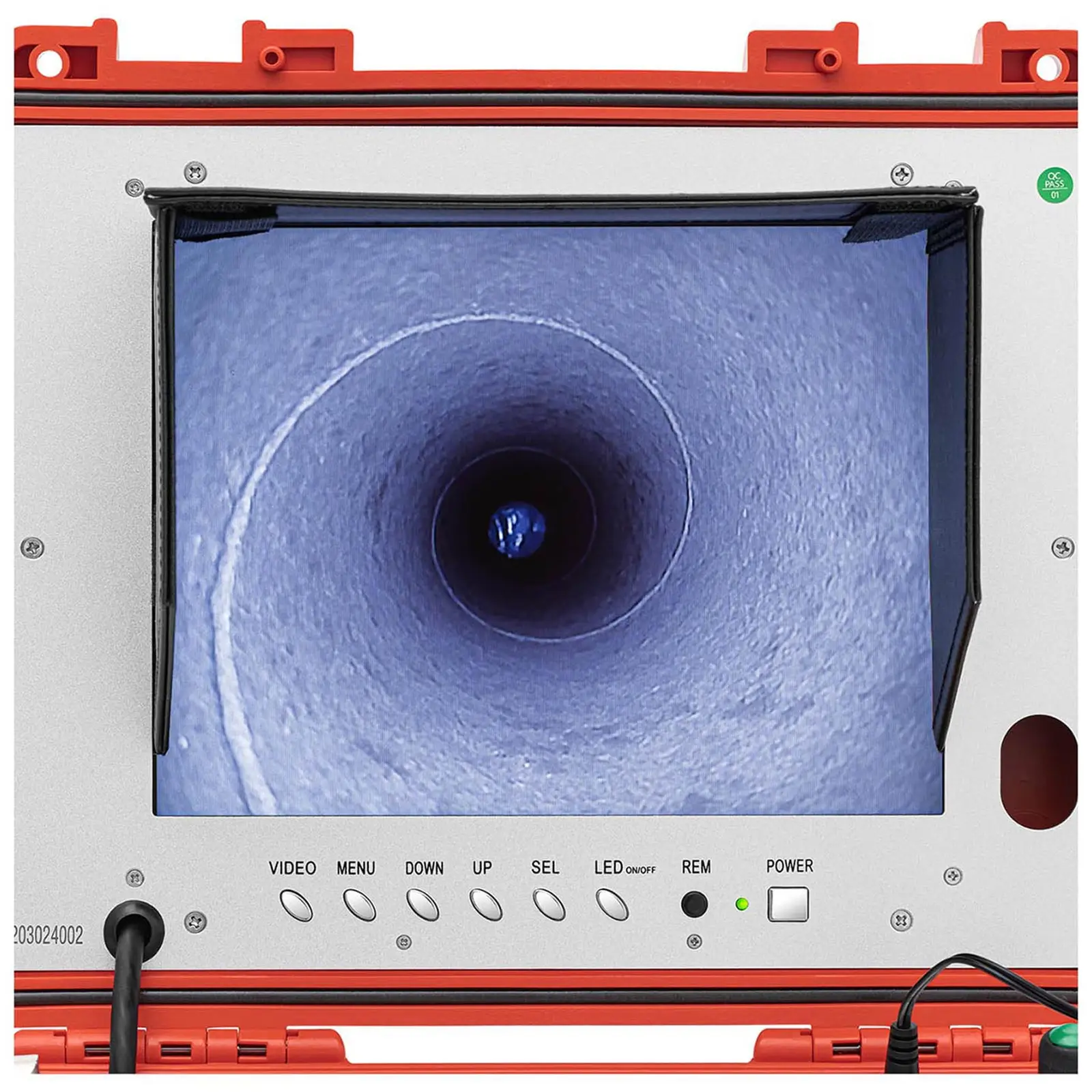 2 kamery na potrubí - 20 m + 40 m - 18 + 12 LED - 10" displej (LED lampa: Ano)