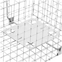 Trappola per animali - 82 x 26 x 26 cm - Dimensioni della grata: 25 x 25 mm - 3 pezzi