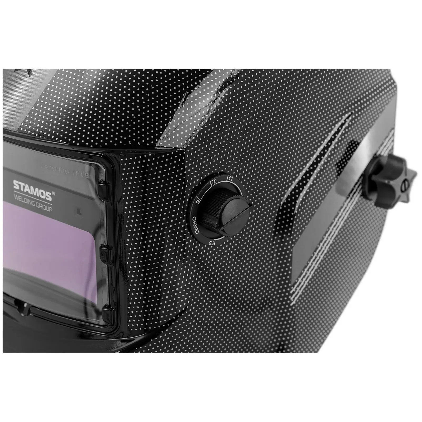 Welding set - ALU welder - 200 A - pulse - digital - welding helmet X-Metal