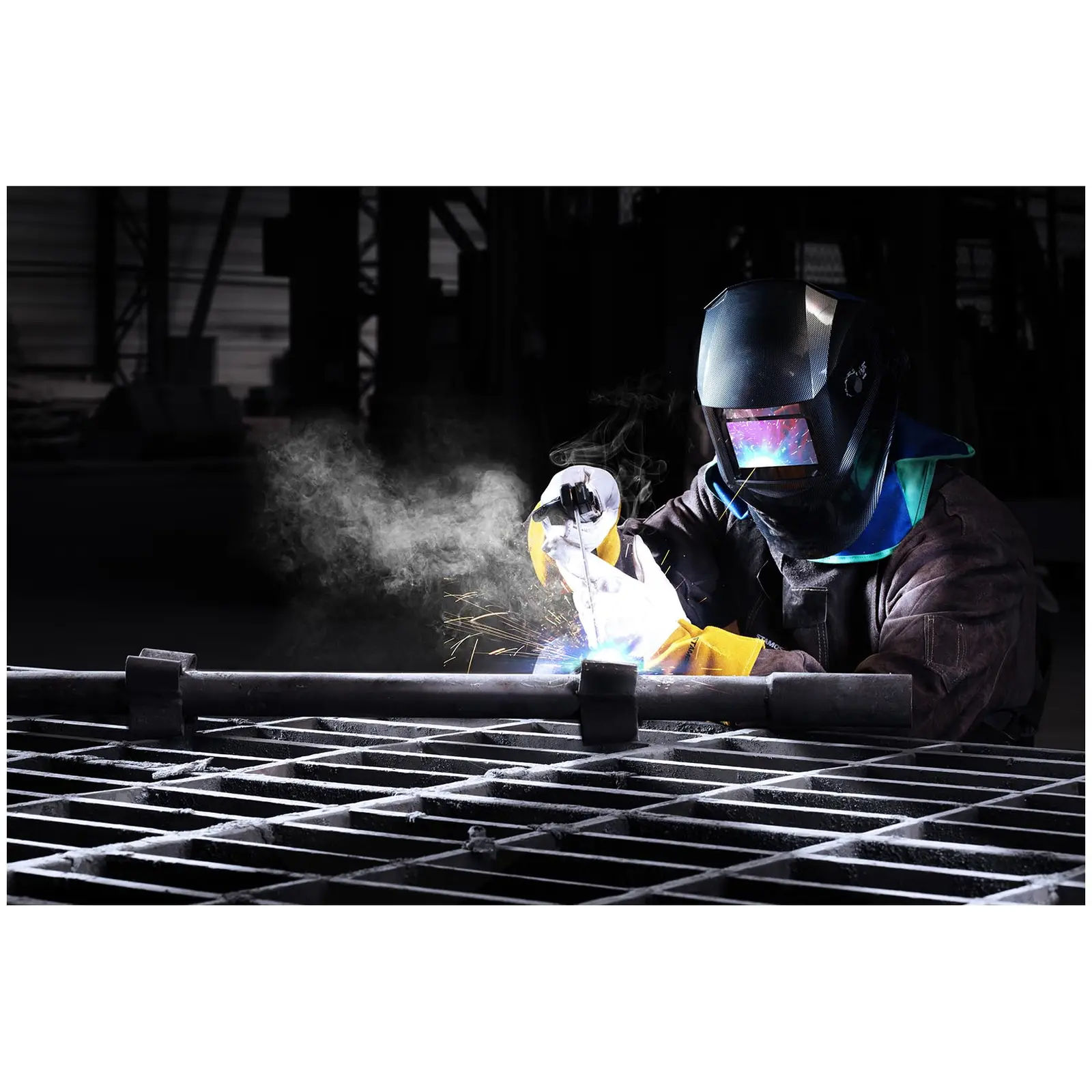 MMA Welding Set - Electrode welder - 160 A - rod electrode rutile cellulose Ø 2.5 x 350 mm - 5 kg