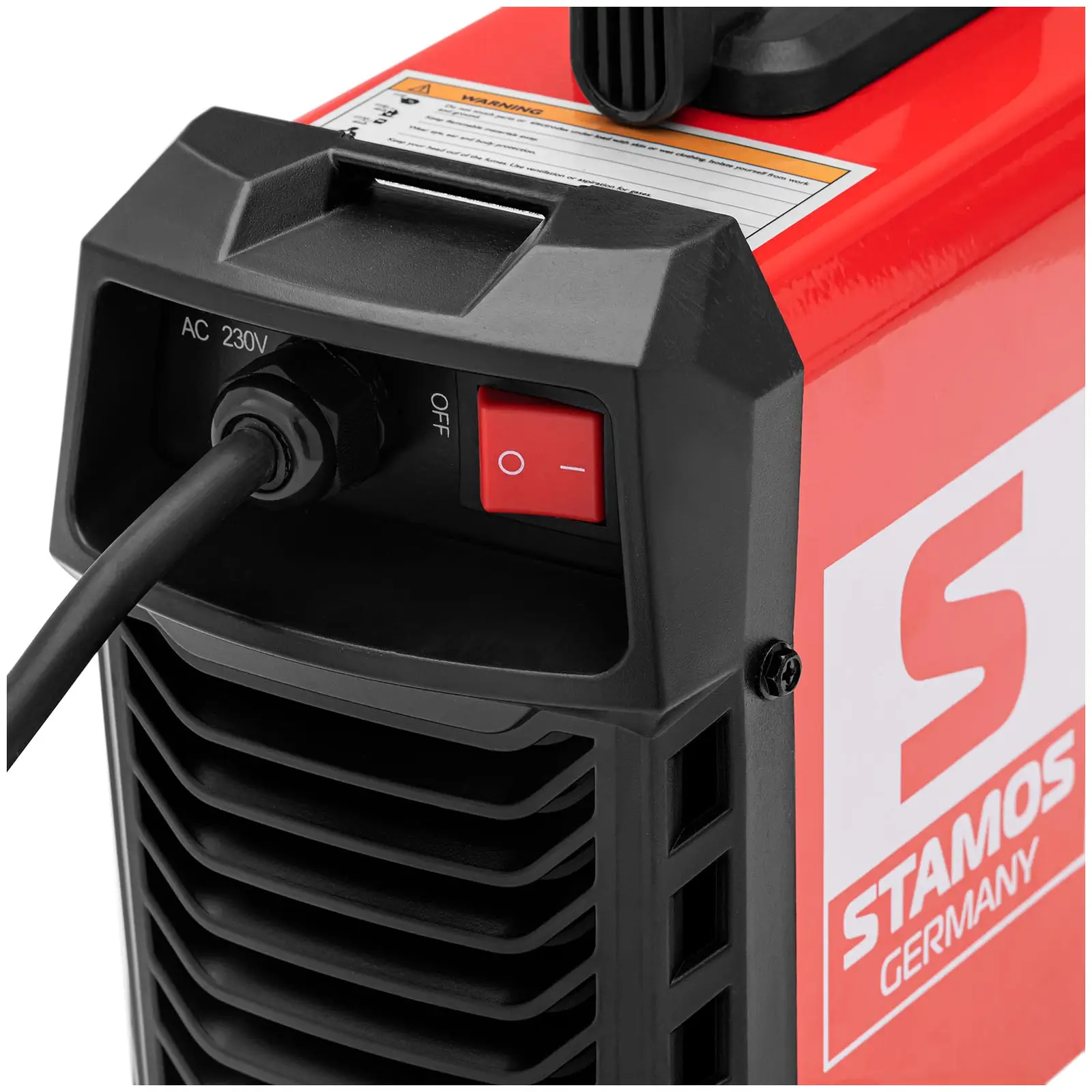Svařovací sada - elektrodová svářečka - 120 A - tyčová elektroda rutilcelulóza Ø 2.5 x 350 mm - 5 kg (DC+: Ano)