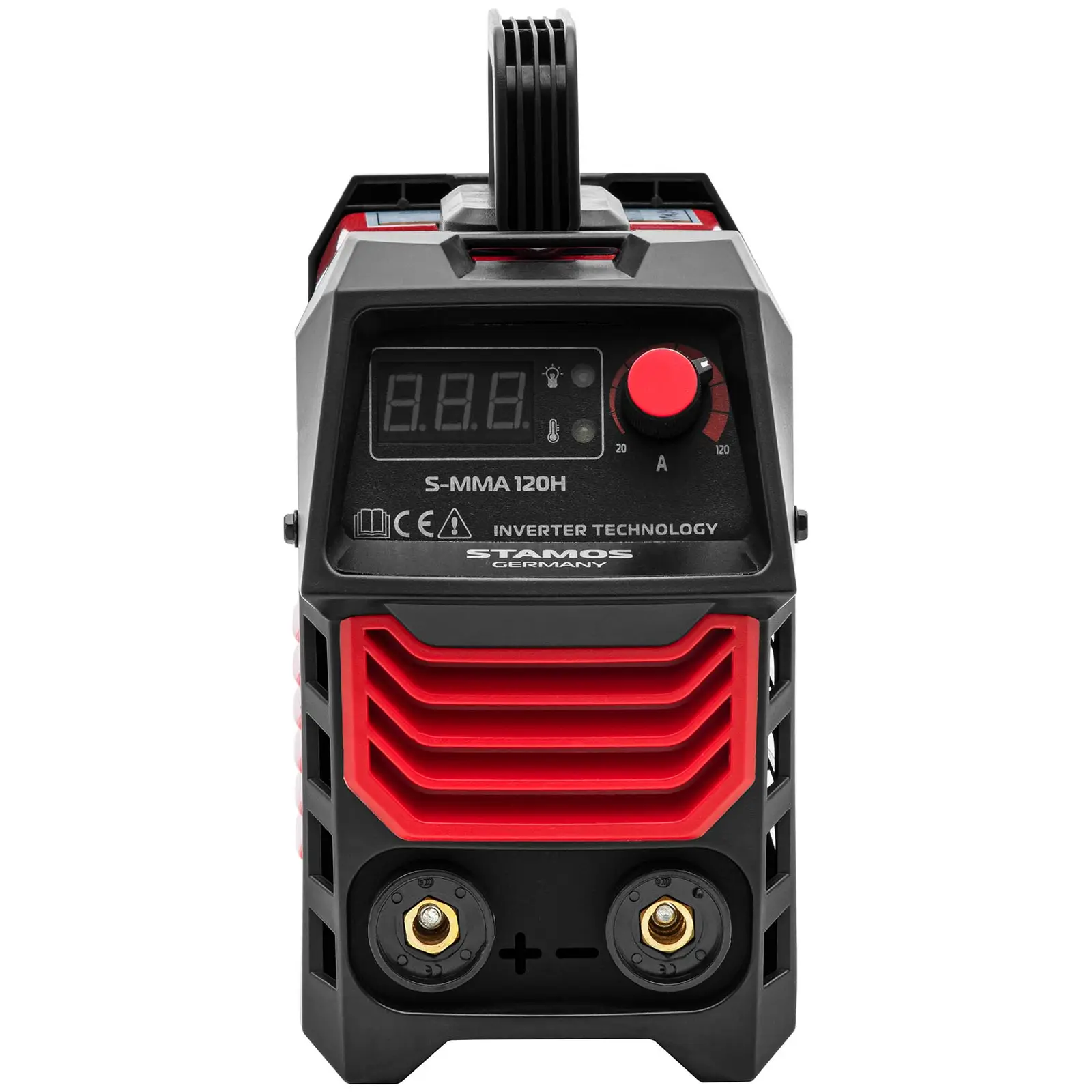 Svařovací sada - elektrodová svářečka - 120 A - tyčová elektroda rutilcelulóza Ø 2.5 x 350 mm - 5 kg (DC-: Ano)