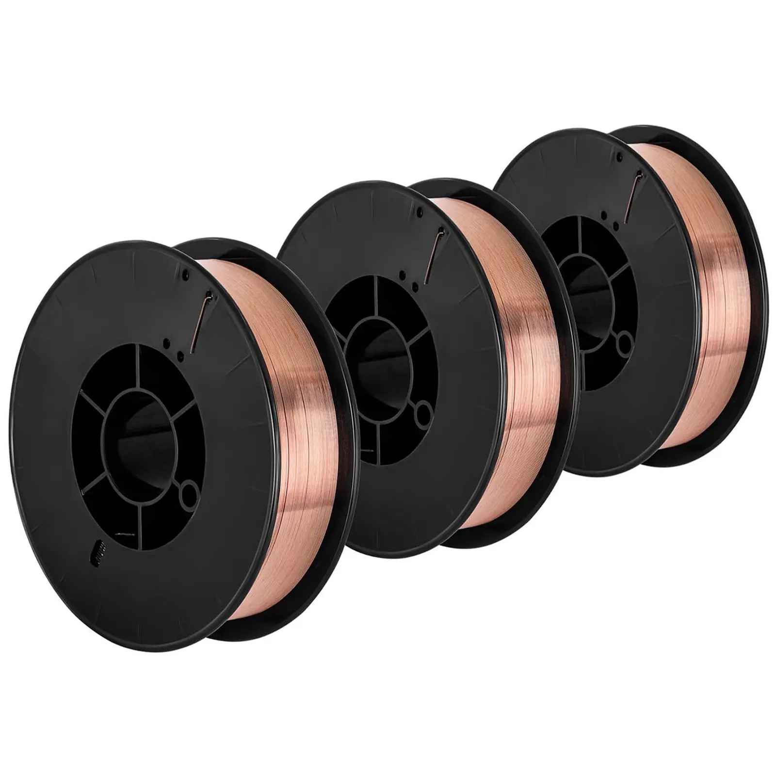 Welding Wire - set of 3 - steel - copper-plated - ER70S-6 - 1.0 mm - 3 x 5 kg