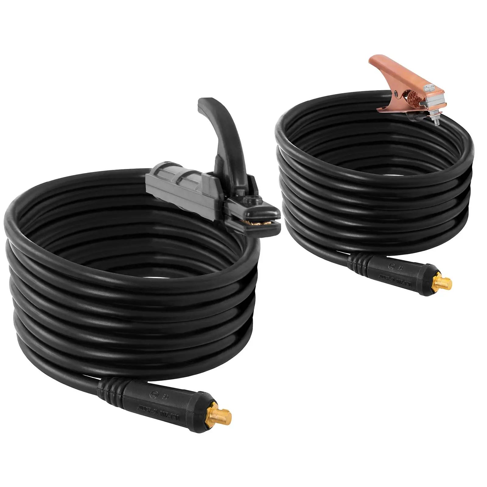 Svejsesæt elektrodesvejser - 250 A - 8 m kabel - svejseelektroder E6013 rutil-cellulose - 3,2 x 350 mm - 2 x 5 kg