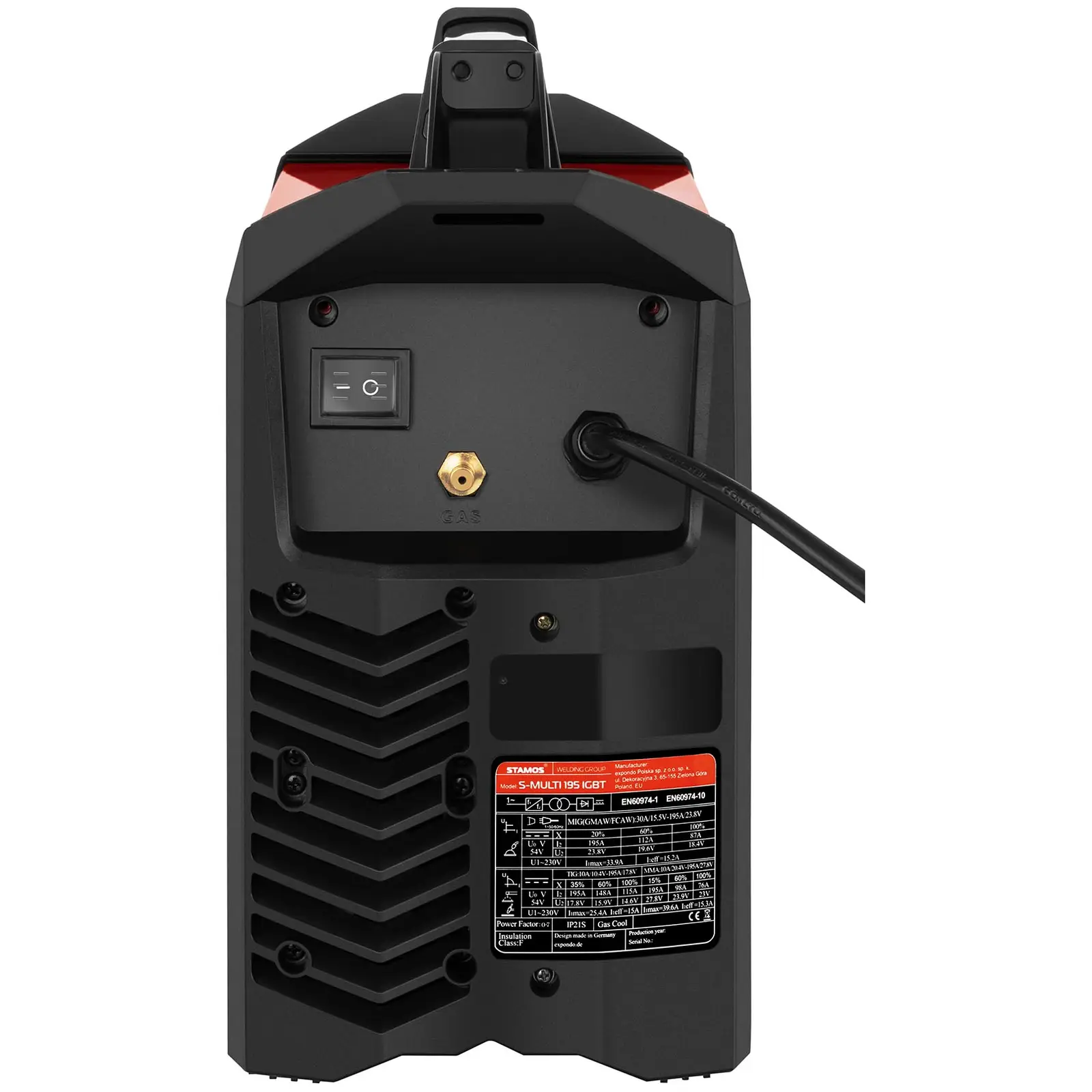 Kombinovaná svářečka - 195 A - VRD / Synergy - Elektrody E6013 - Ø 2,5 x 350 mm - 2 x 5 kg (Rozměry zásilky (DxŠxV): 0 x 0 x 0 cm)