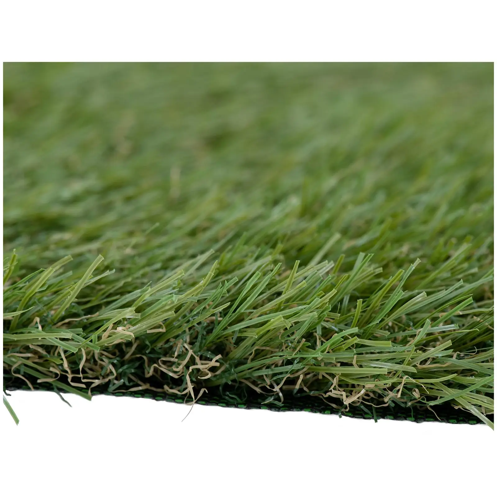 Kunstgræs - sæt med 5 stk. - 100 x 100 cm - højde: 30 mm - UV-resistent