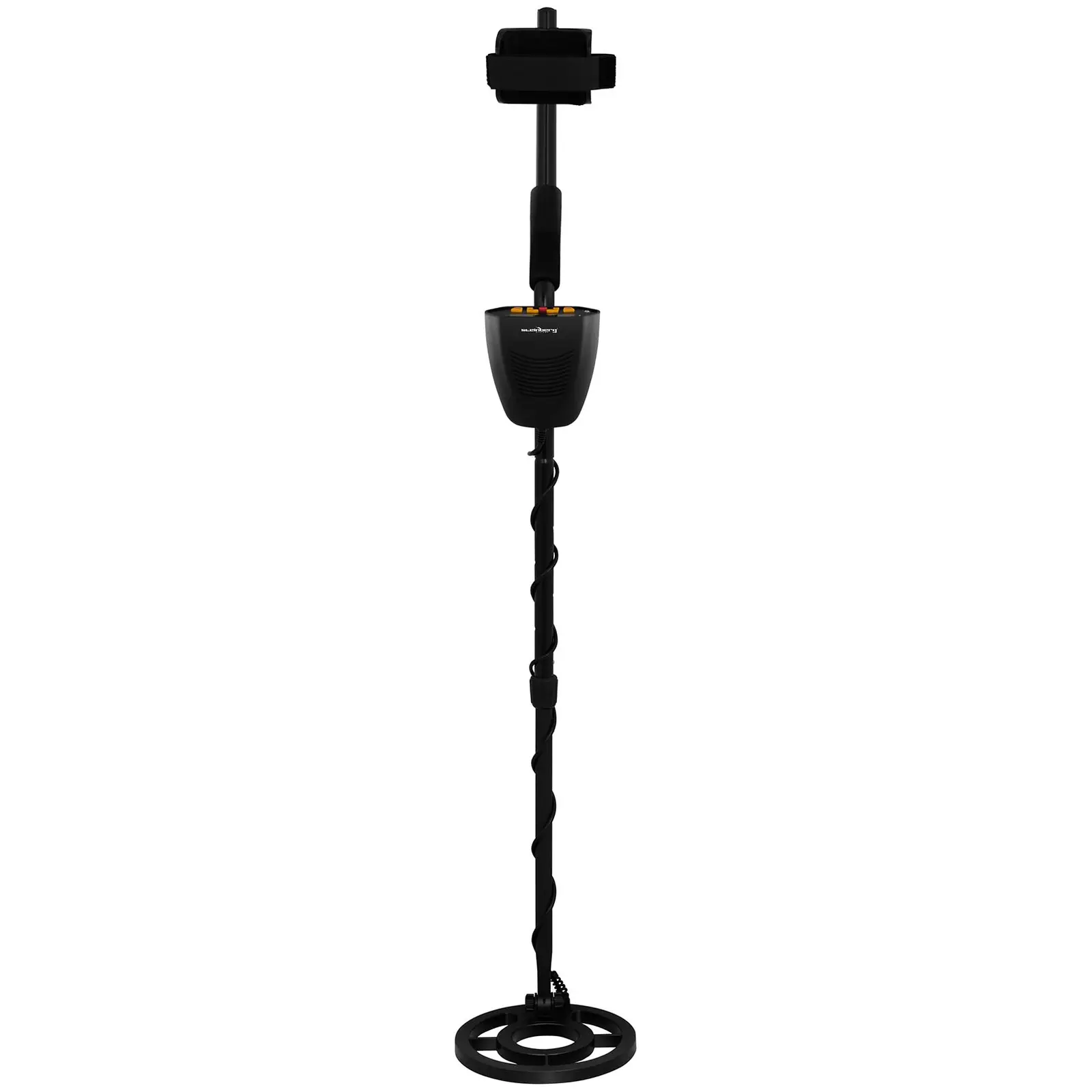 Detektor kovů - 120 cm / 18 cm - Ø 21,5 cm - se sluchátky a skládacím rýčem (8)