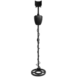 Metalldetektor - 100 cm / 16 cm - Ø 21,5 cm - med hodetelefoner og sammenleggbar spade