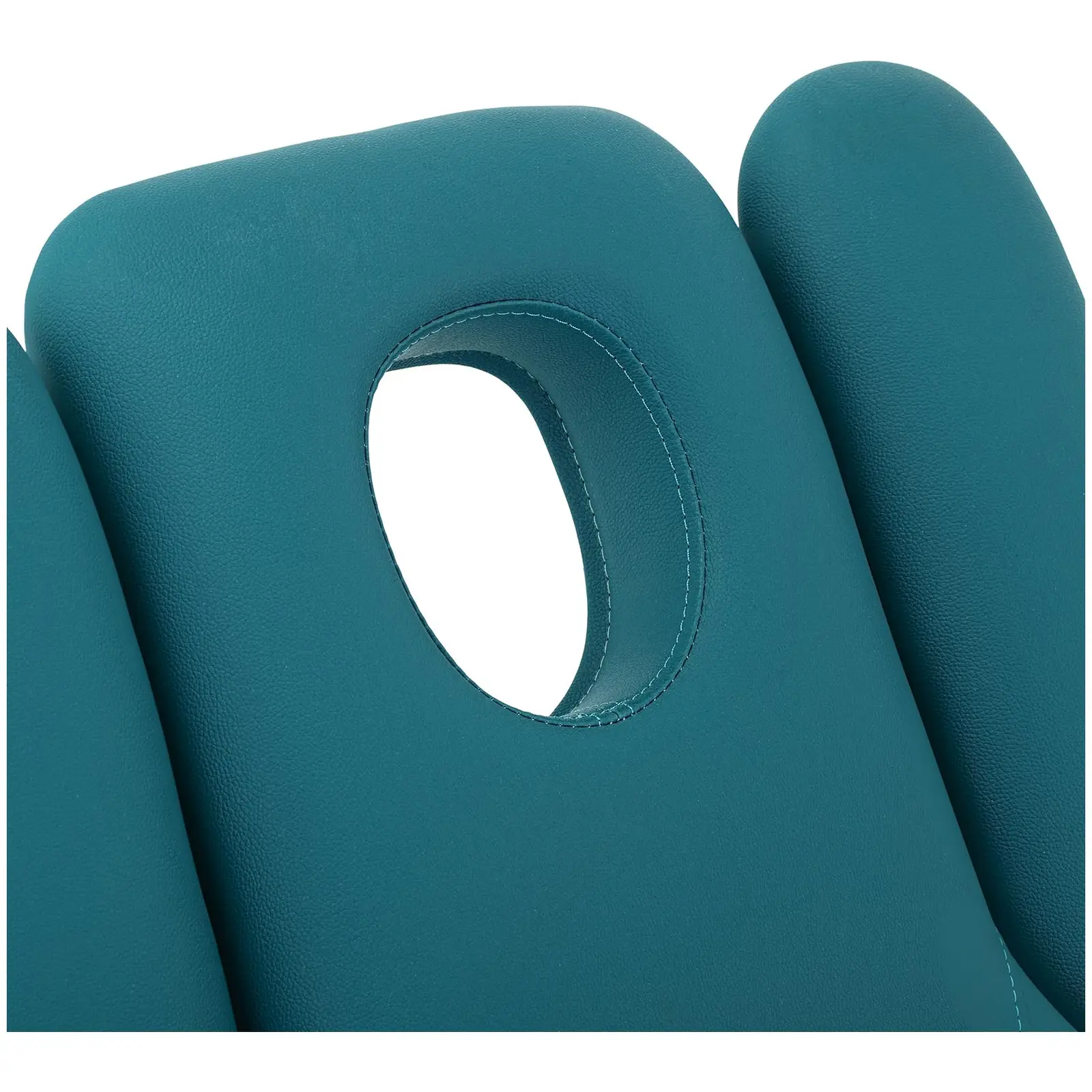 Table de massage électrique & tabouret à roulettes avec dossier - Turquoise