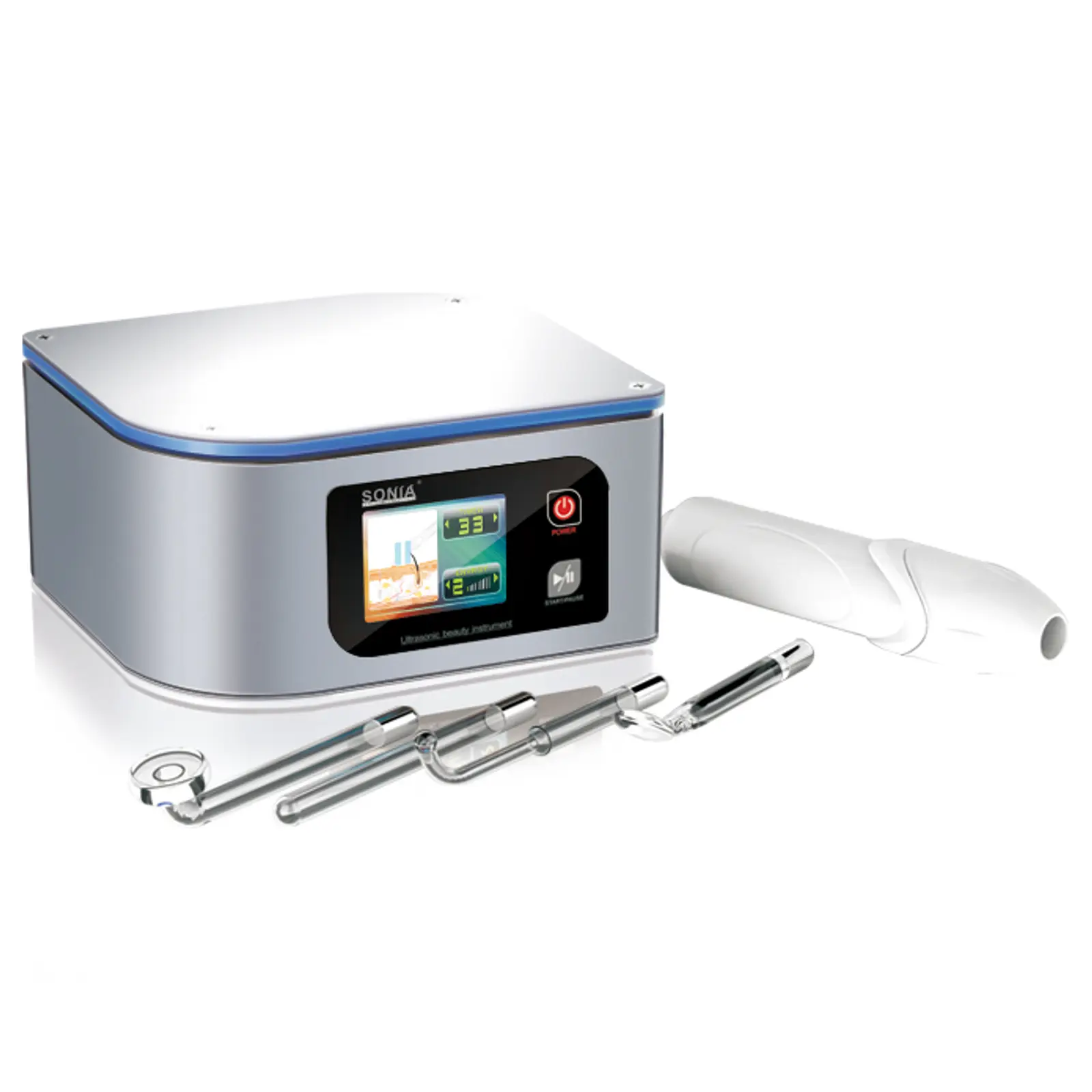 Hochfrequenzstab - mit 4 Elektroden - Touchscreen - Produktbild