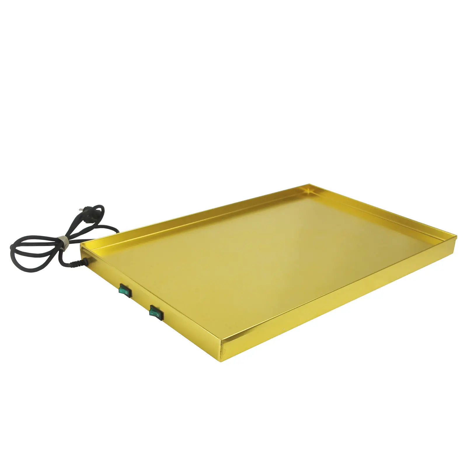 Warmhalteplatte - 60 x 40 cm - 150 W - für Speisen, Nüsse oder Mandeln - Royal Catering